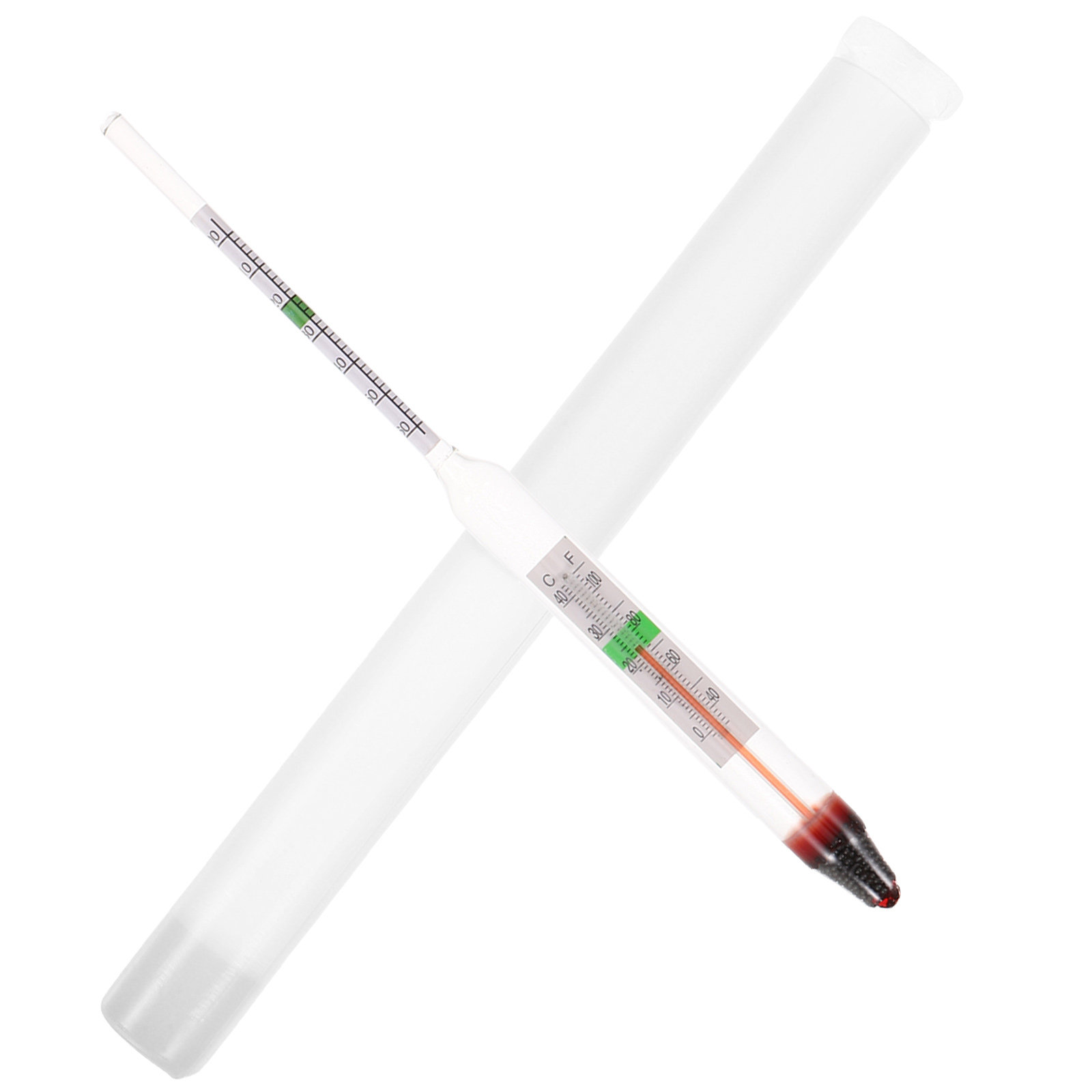 Marine Aquarium Hydrometer - 1 conjunto de hidrômetro de salinidade,