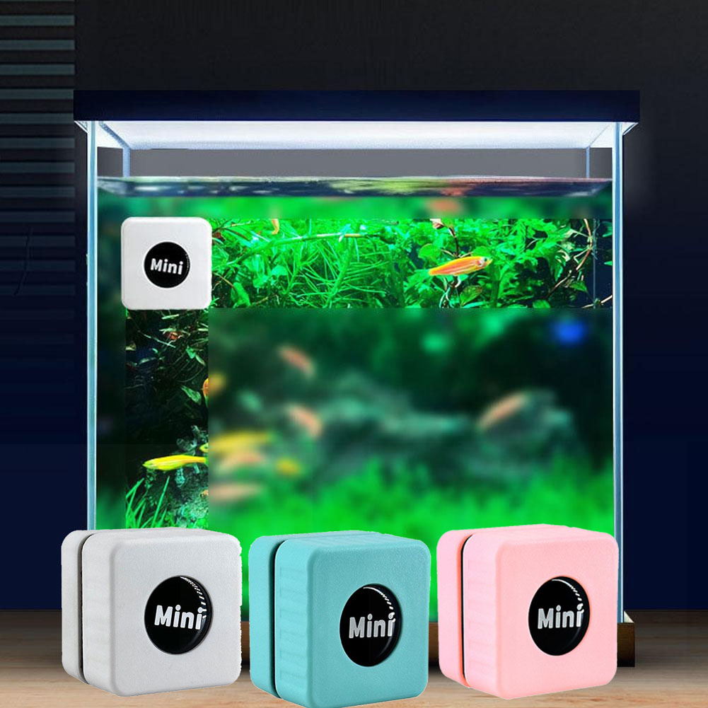 Marine Aquarium Glass Scraper - Limpa Vidros Magnético para Aquário, Mini
