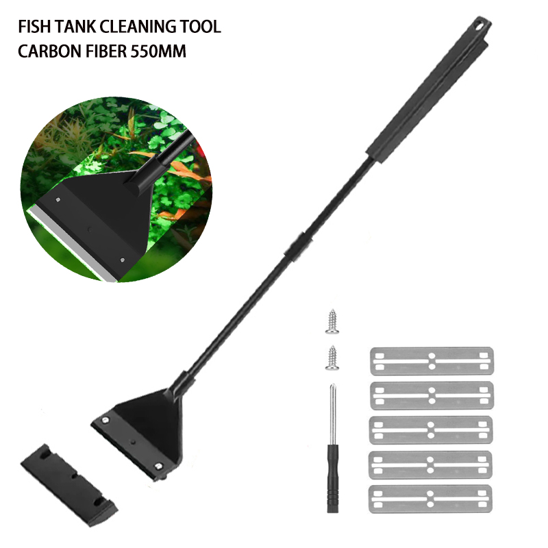 Marine Aquarium Glass Scraper - Ferramenta de Limpeza para Aquários, Removedor