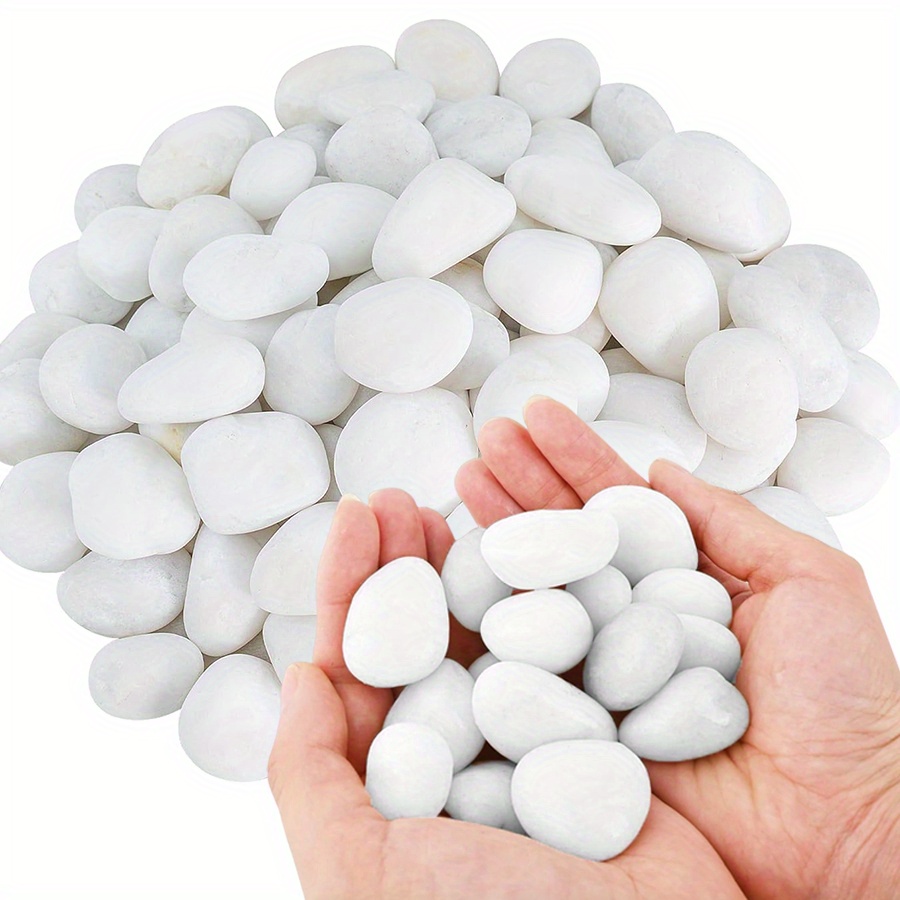Marine Aquarium Tanks - 200/400g branco alto polido seixos naturais