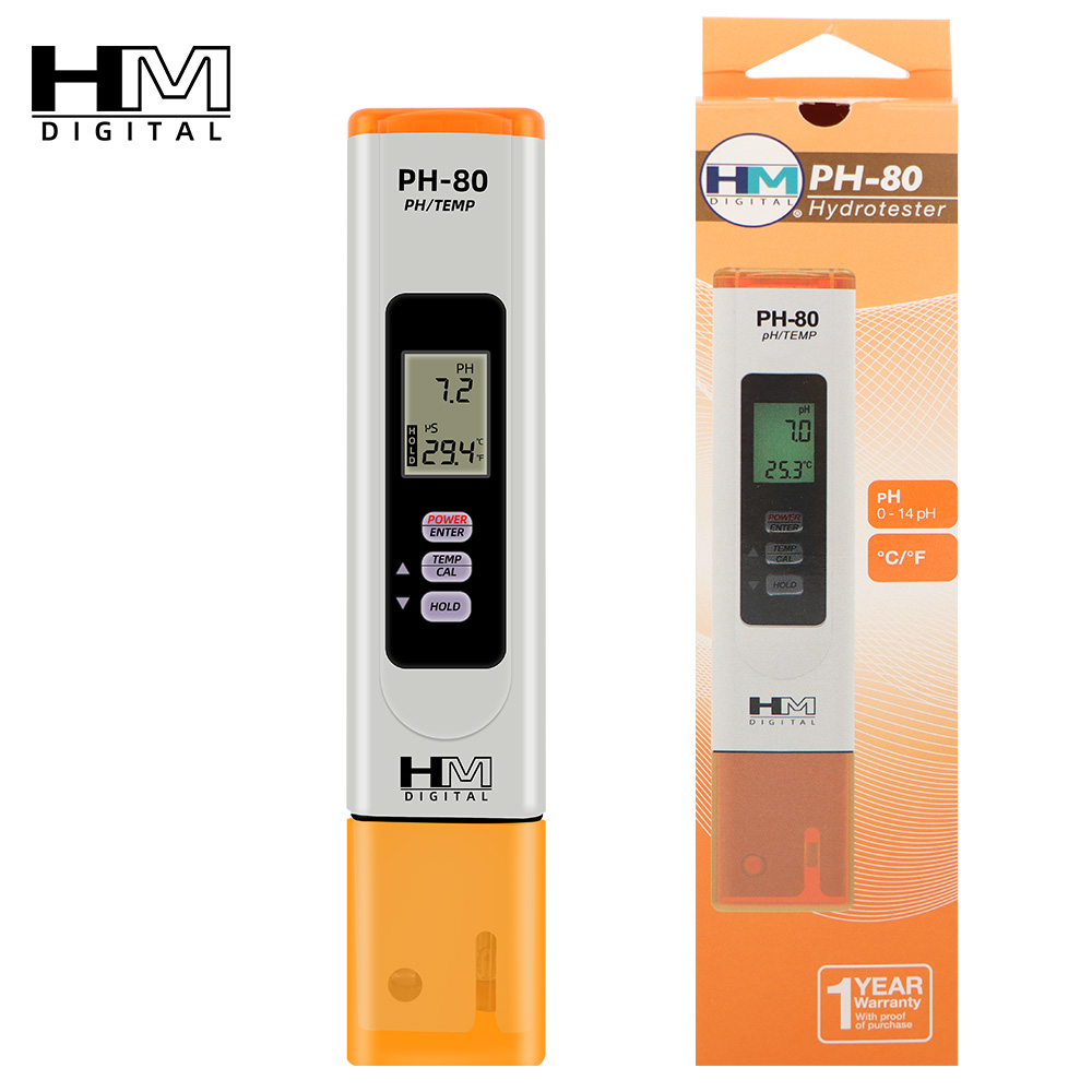 Marine Aquarium Hydrometer - Medidor de PH Digital HM PH-80