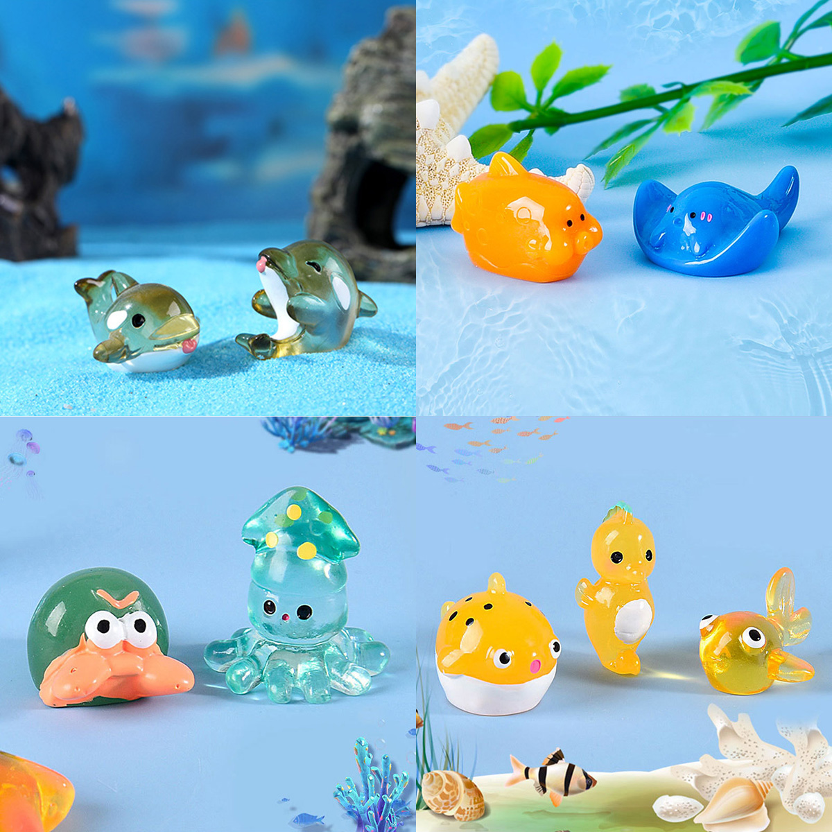 Mini Animais Marinhos de Resin - Marine Aquarium & Regional Centre Reviews avaliação e preço