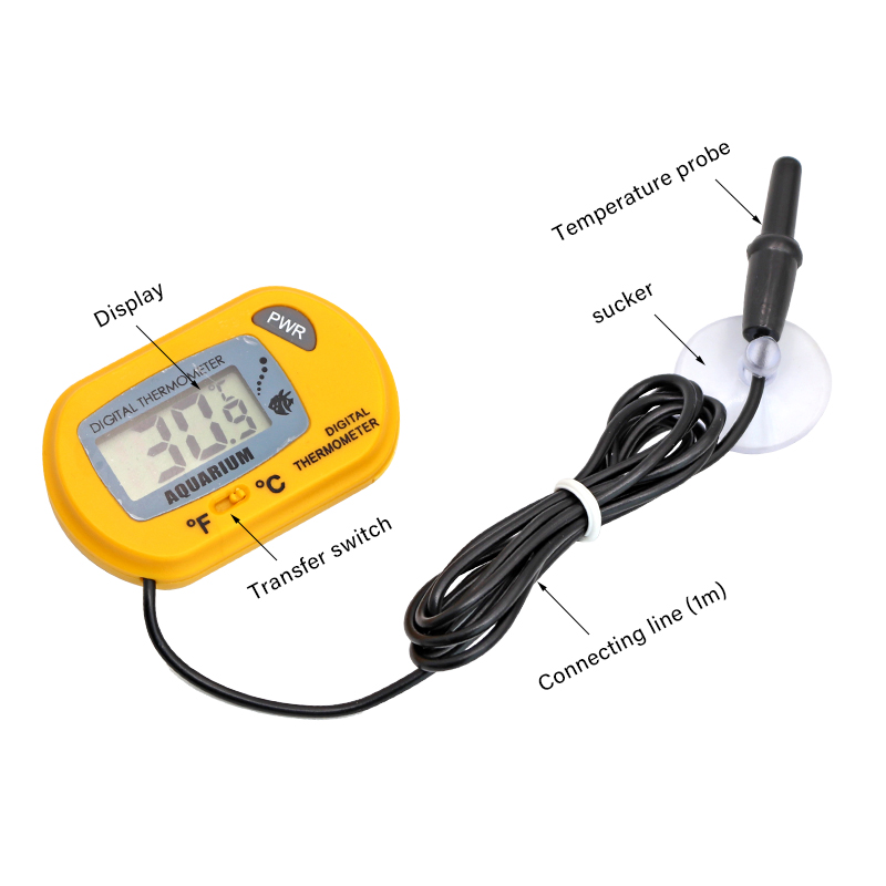 Termômetro Digital LCD para Aq - Marine Aquarium Hydrometer avaliação e preço