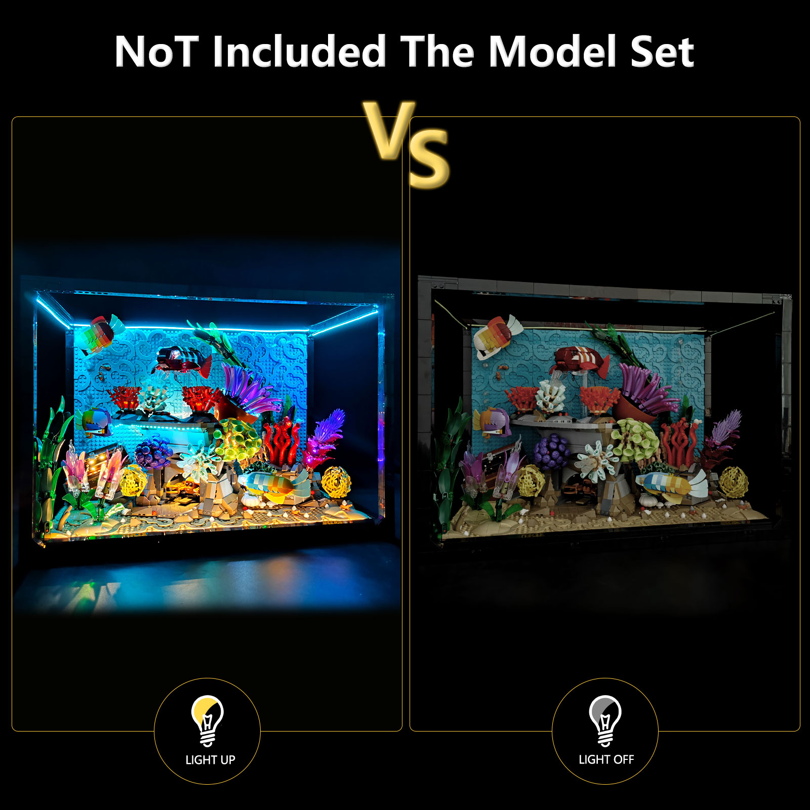 LYBMTWF Kit de iluminação LED  - Aquarium Marine Light avaliação e preço