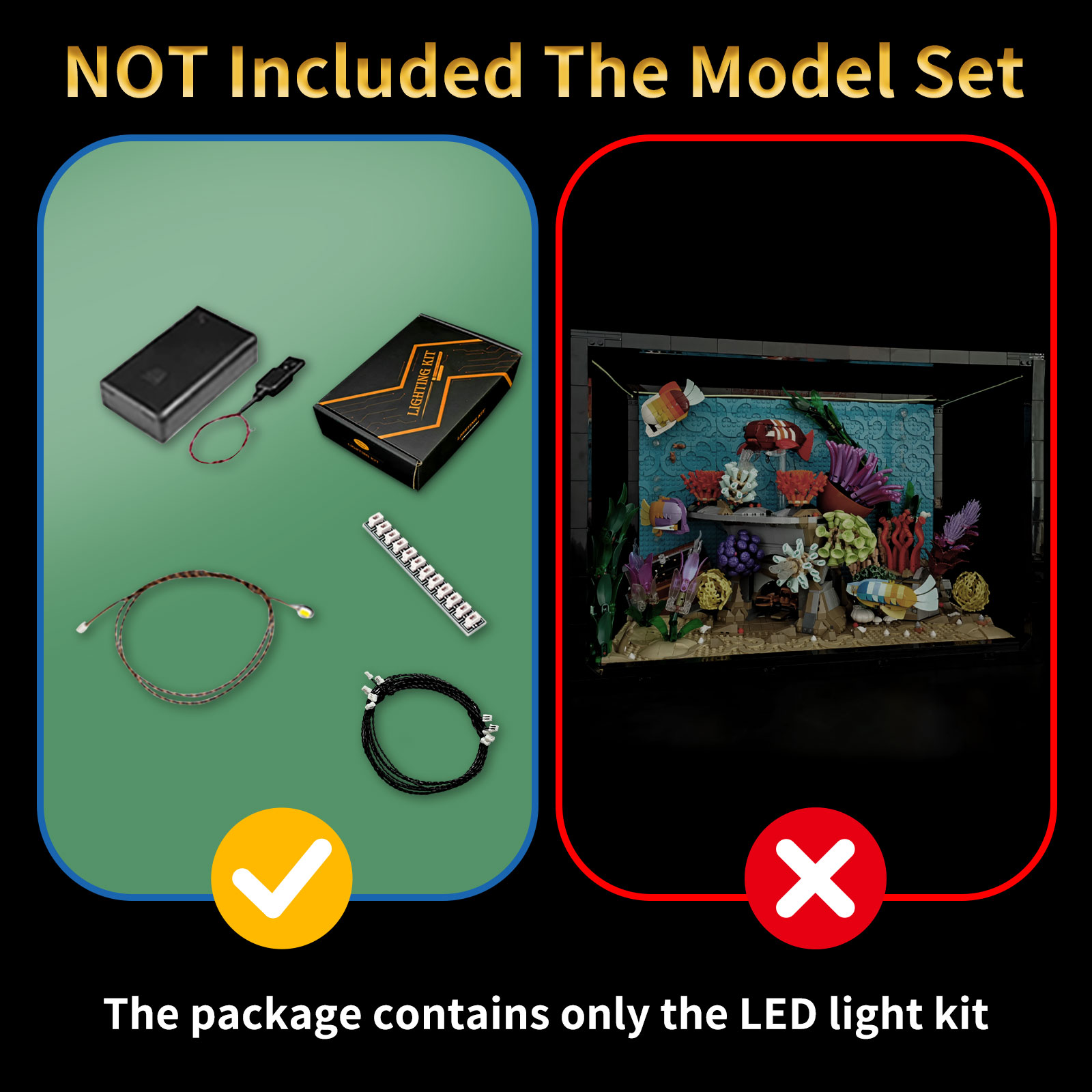 LYBMTWF Kit de iluminação LED  - Aquarium Marine Light avaliação e preço