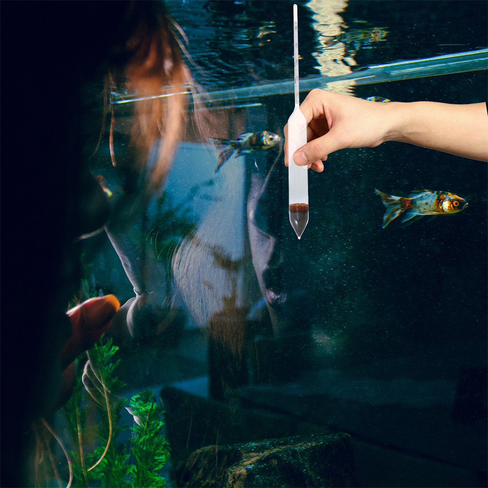 2 Peças Hidrômetro de Salinida - Marine Aquarium Hydrometer avaliação e preço