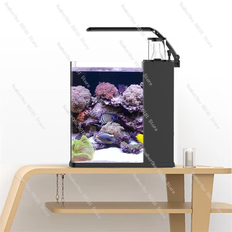 Aquário Marinho Mini de Vidro  - Aquarium Marine Clearwater avaliação e preço