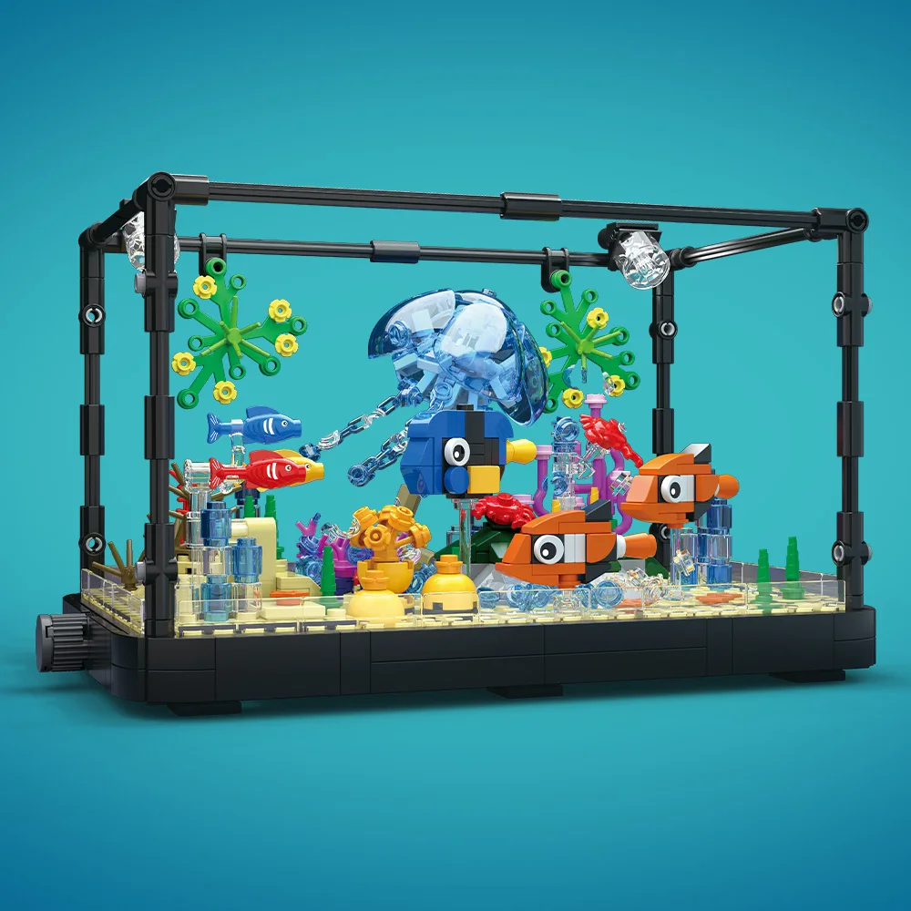 Conjunto de blocos de construç - Marine Aquarium & Regional Centre Reviews avaliação e preço