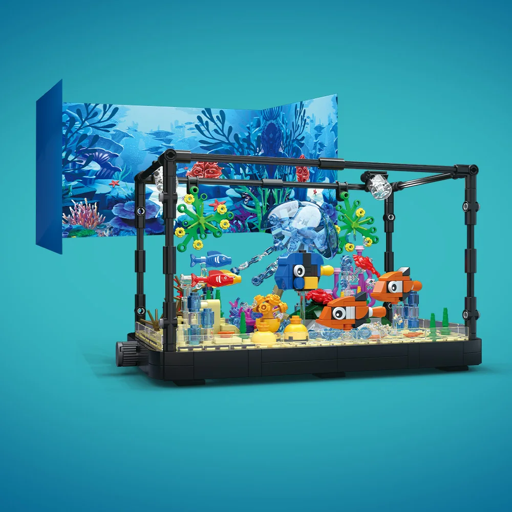 Conjunto de blocos de construç - Marine Aquarium & Regional Centre Reviews avaliação e preço
