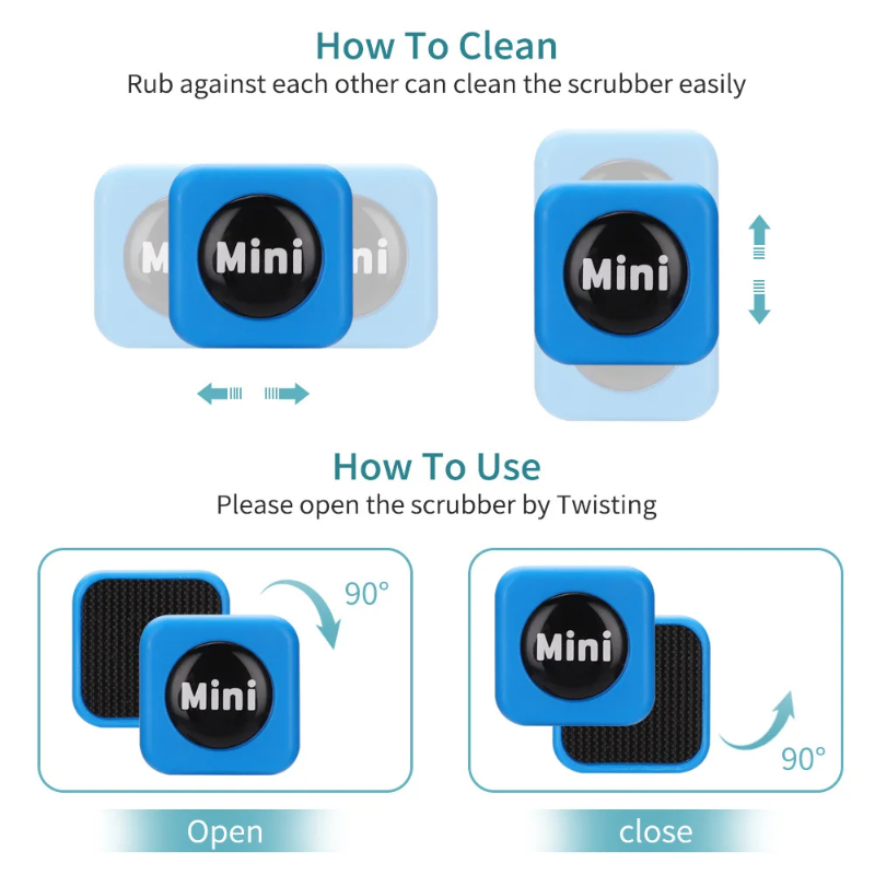 Escova magnética para aquário, - Marine Aquarium Glass Scraper avaliação e preço