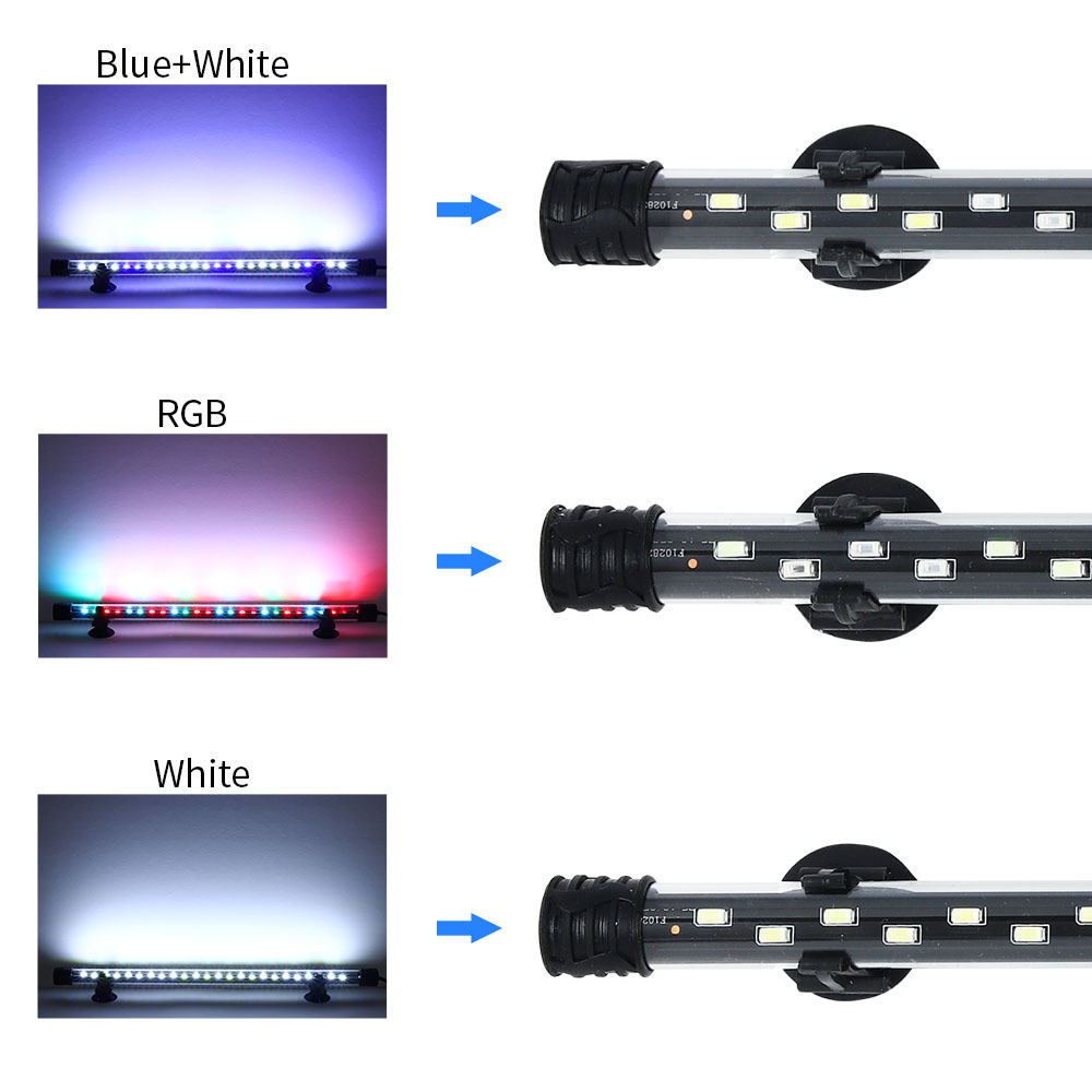 90-260v luz de aquário led à p - Aquarium Marine Light avaliação e preço