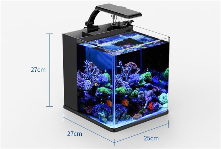 Aquário Marinho Mini de Vidro  - Aquarium Marine Clearwater avaliação e preço
