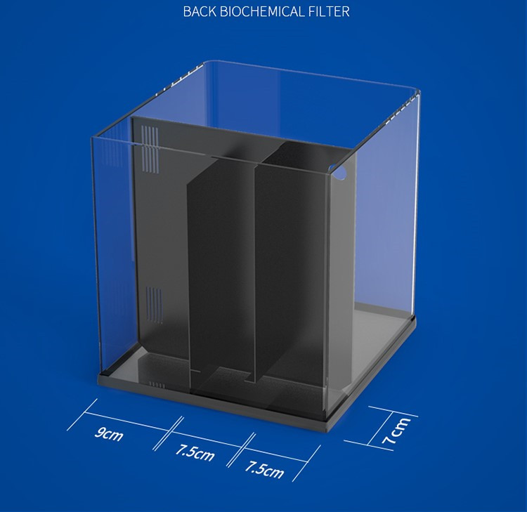 Aquário Marinho Mini de Vidro  - Aquarium Marine Clearwater avaliação e preço