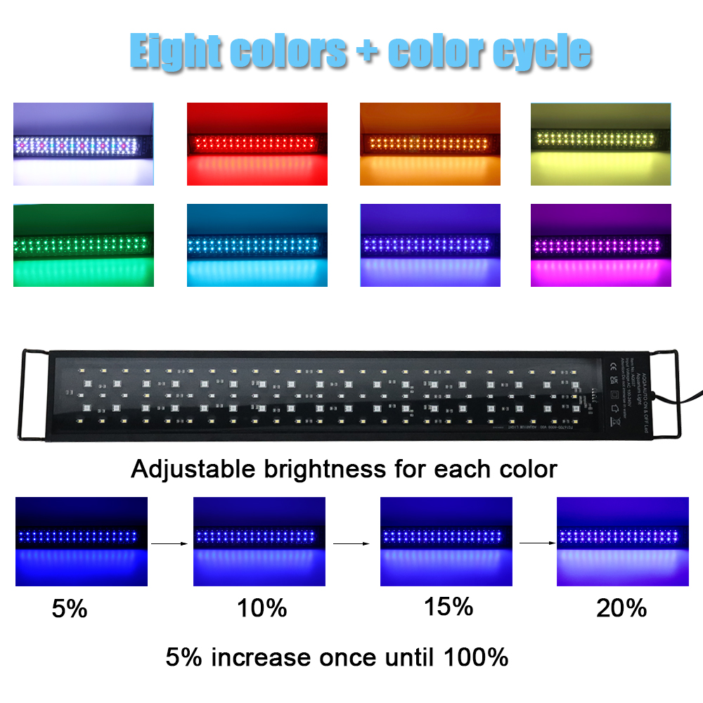 Luz LED de espectro completo 2 - Aquarium Marine Light avaliação e preço