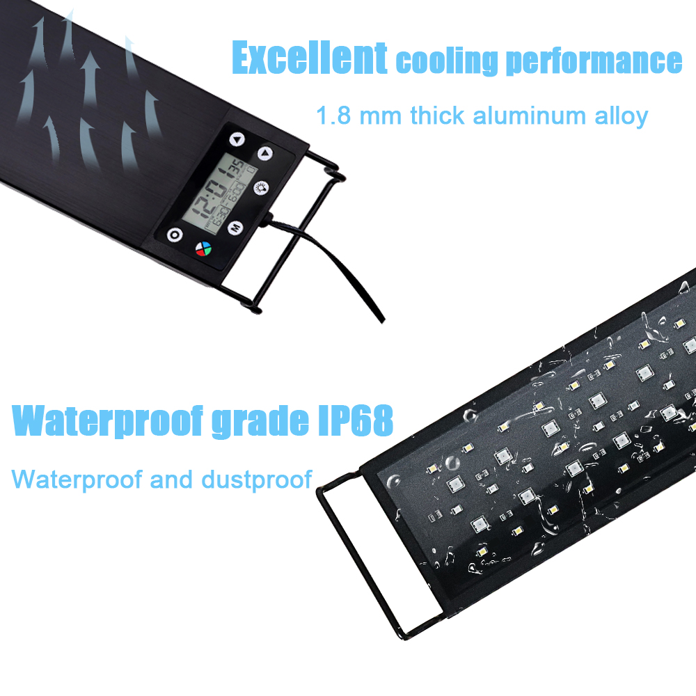 Luz LED de espectro completo 2 - Aquarium Marine Light avaliação e preço