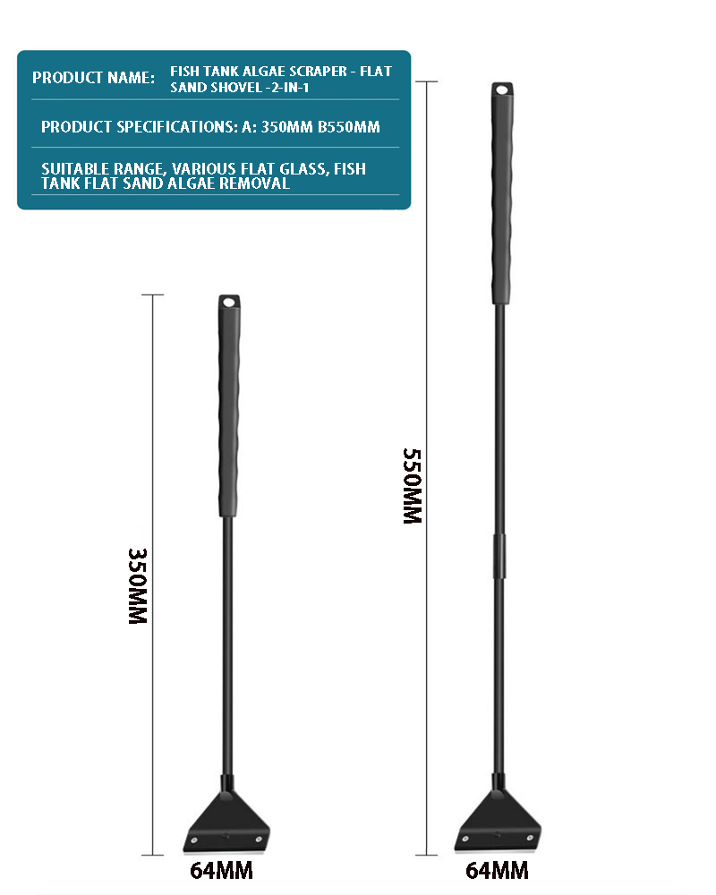 Ferramenta de limpeza de aquár - Marine Aquarium Glass Scraper avaliação e preço