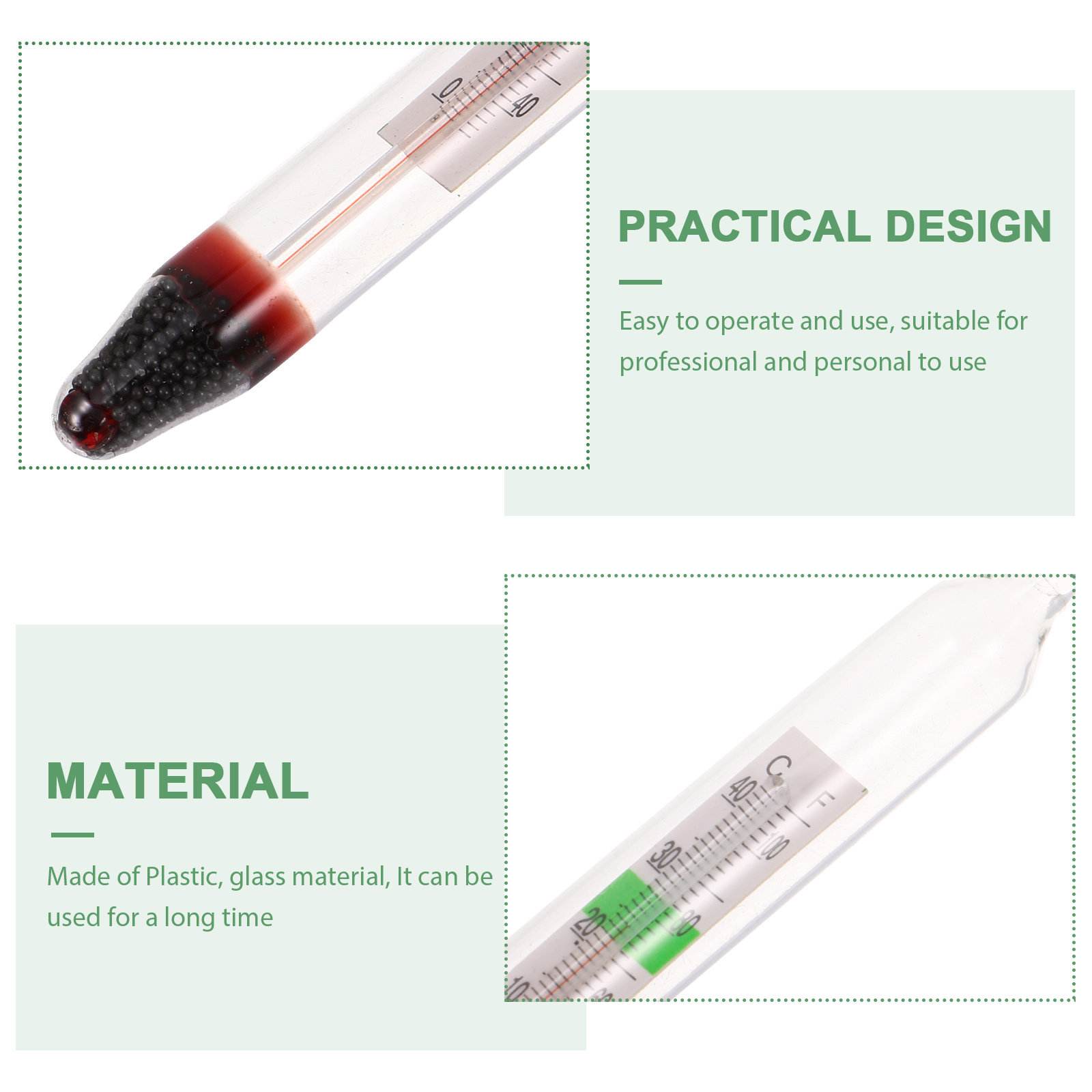 1 Conjunto de Hidrômetro de Sa - Marine Aquarium Hydrometer avaliação e preço