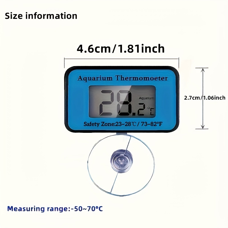 Termômetro Digital LCD para Aq - Marine Aquarium Hydrometer avaliação e preço